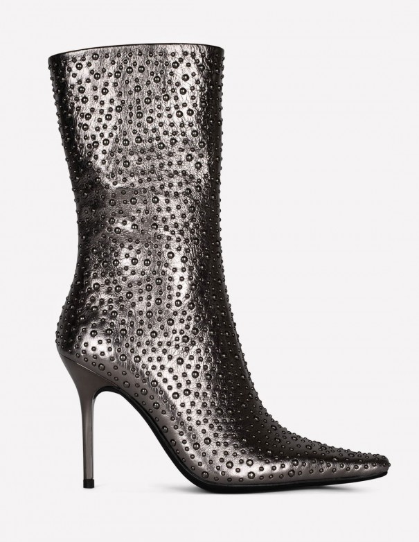 Jeffrey Campbell Iconic-E Pewter  - Botines