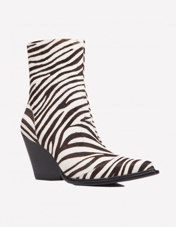 Jeffrey Campbell Joker-F Zebra  - Botines