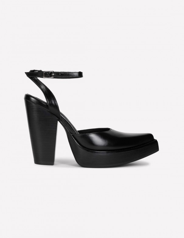 Jeffrey Campbell Plataformas Disturbia Black - Plataformas