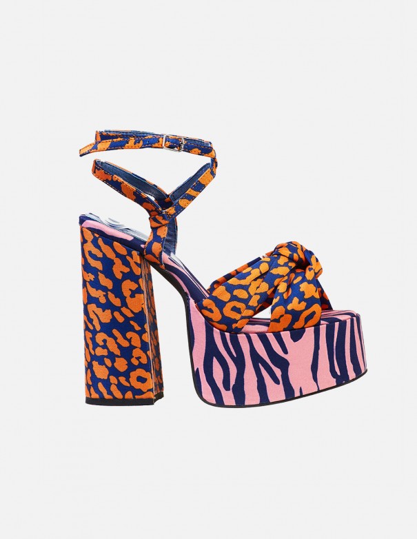 Jeffrey Campbell Seventy-2  - Plataforma animal print